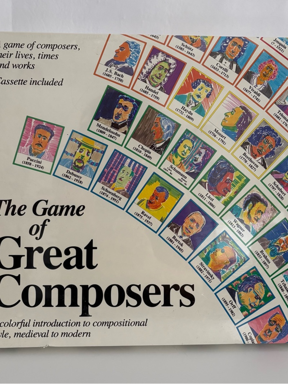 The Game of Great Composers Game.